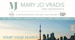 Desktop Screenshot of maryjohomes.com